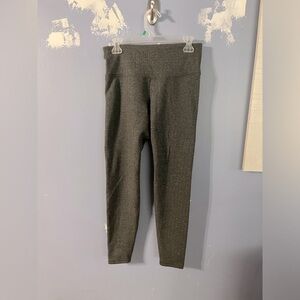 Old Navy Size Medium 2 Toned Gray Herringbone Full Length Leggings